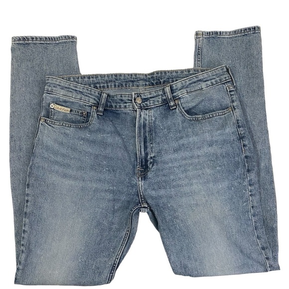 Calvin Klein, Jeans, Medium Wash, Skinny, Men’s Size 36 waist, 34 Length. - Picture 5 of 8
